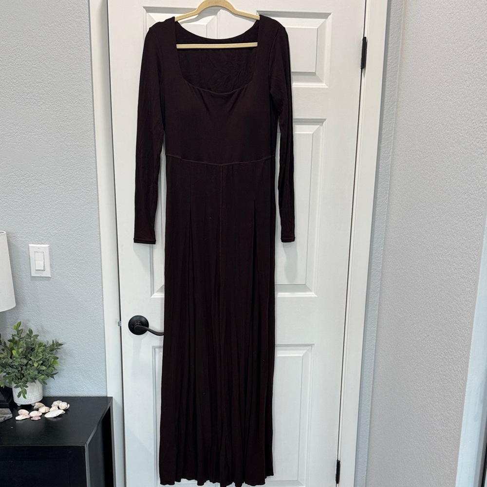 Dark Brown Long Sleeve jumpsuit size 1x